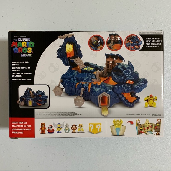 The Super Mario Bros. Movie: Bowser’s Island Castle Playset-NIB - Picture 6 of 10